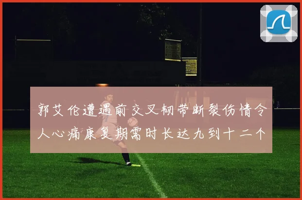 郭艾伦遭遇前交叉韧带断裂伤情令人心痛康复期需时长达九到十二个月